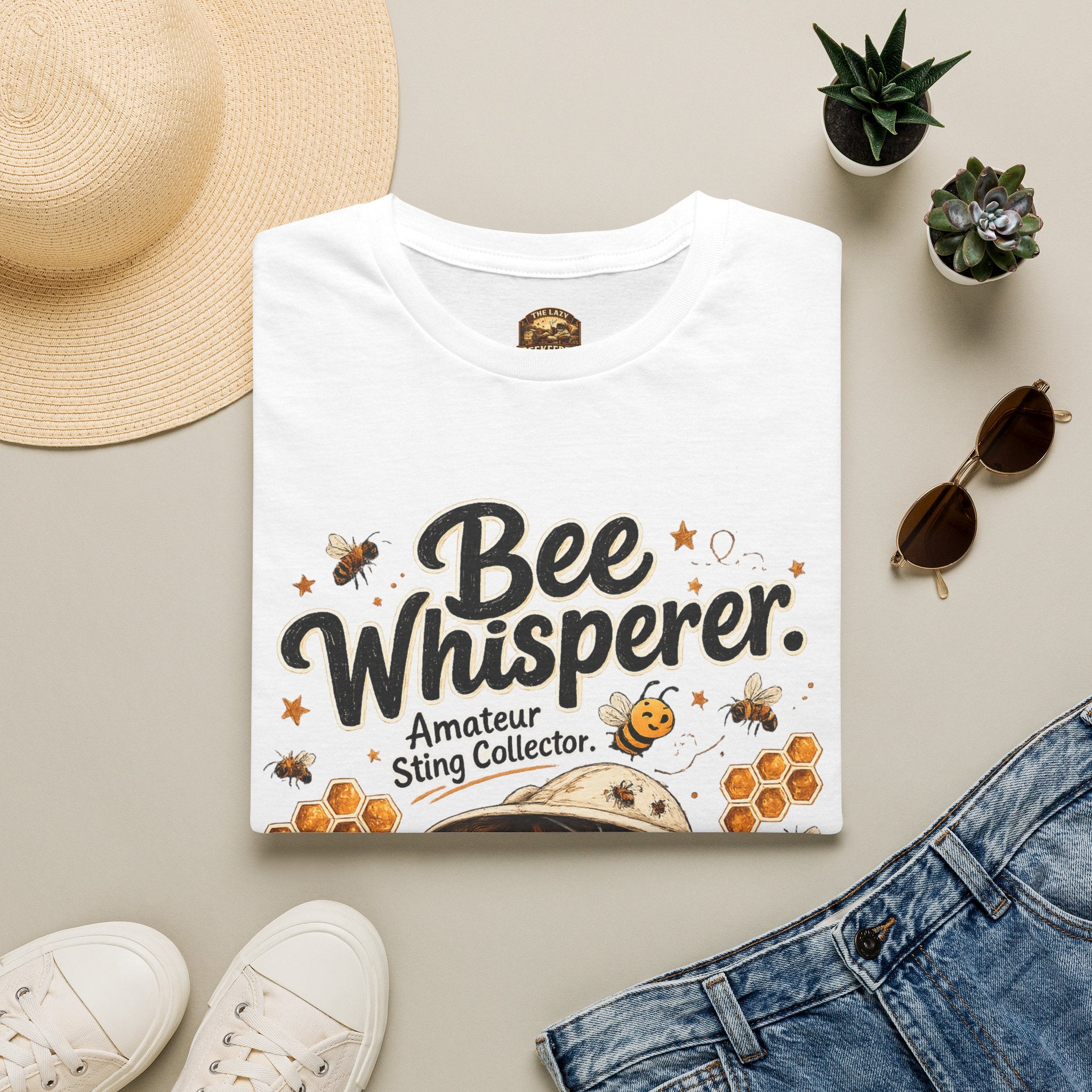 Bee Whisperer T‑Shirt — Amateur Sting Collector Beekeeper Shirt