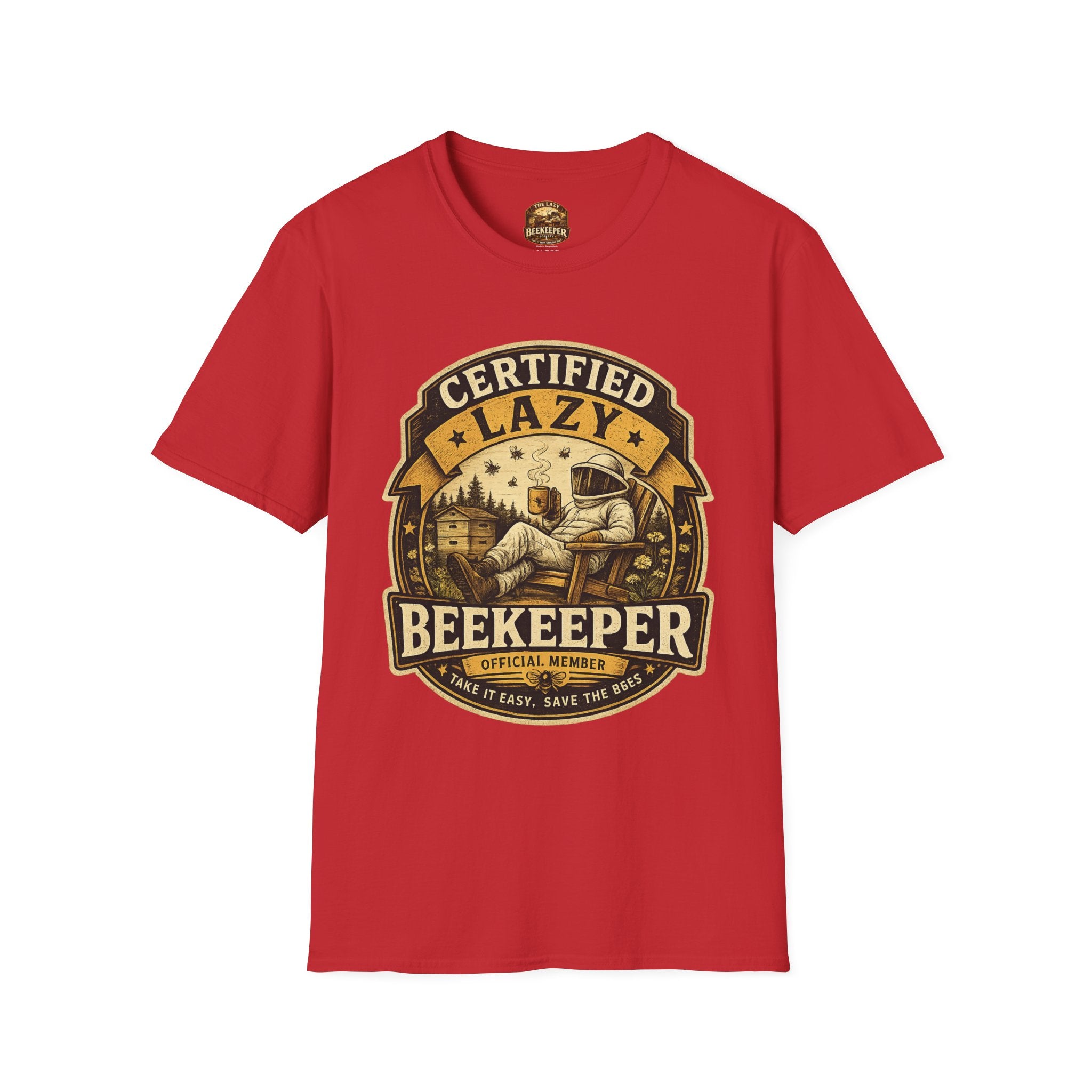 Certified Lazy Beekeeper T-Shirt