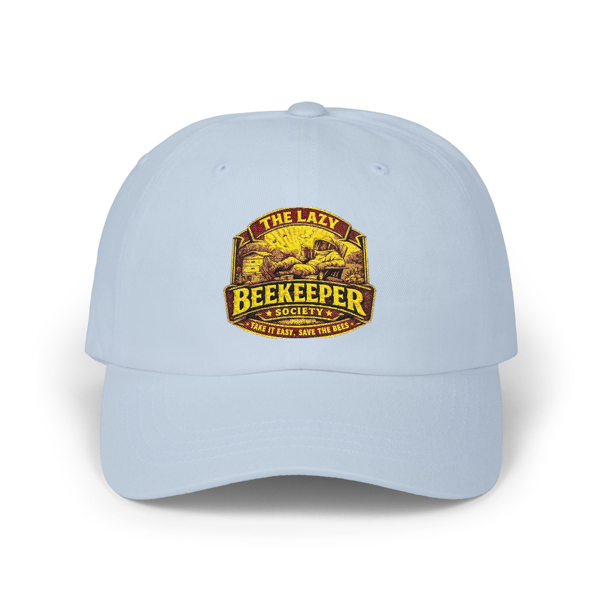 Beekeeper Dad Cap – Retro 'Lazy Beekeeper' Embroidered Baseball Hat