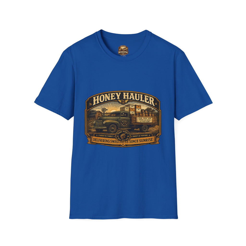 Honey Hauler Vintage Truck T-Shirt — Beekeeper Honey Harvest Tee