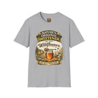 T-Shirt — „Natur purer Süßstoff – Sie brauchen Wildblumen“ Grafik-T-Shirt