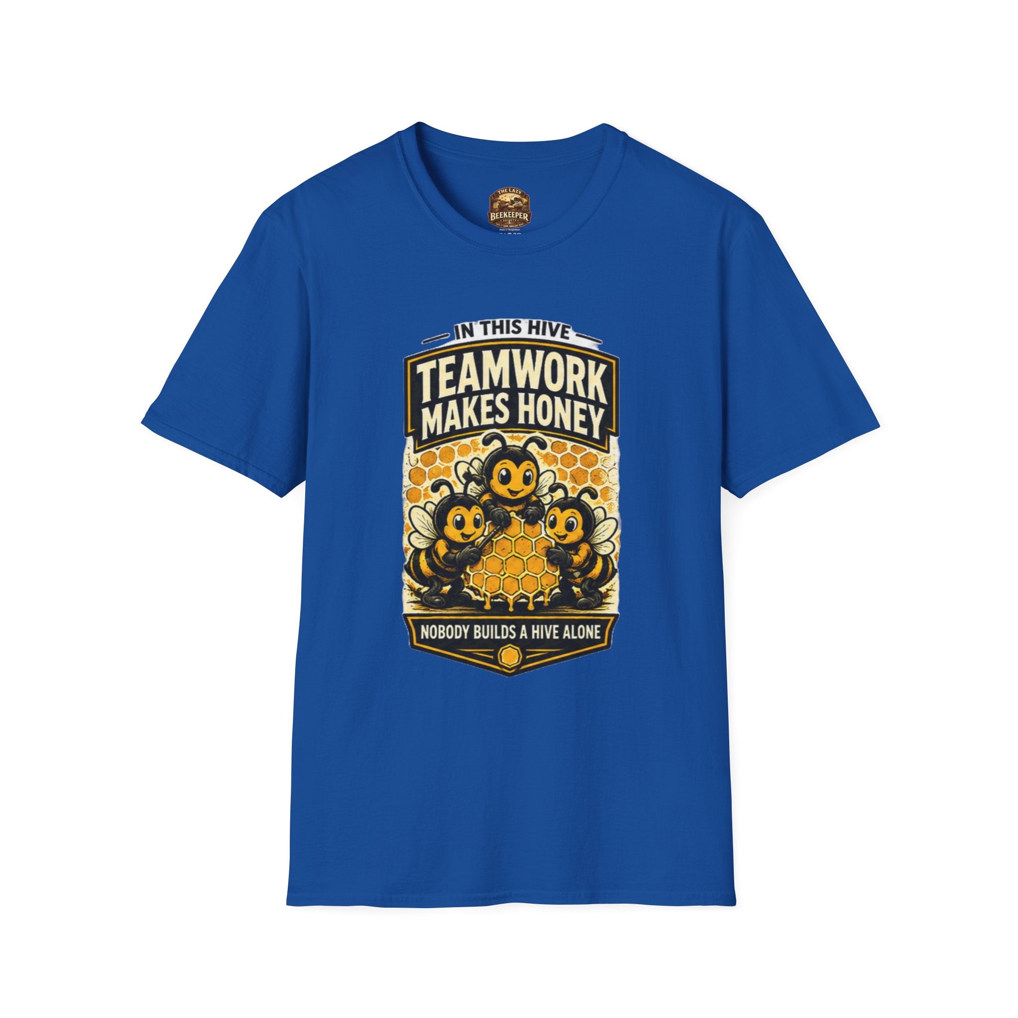 Teamwork Makes Honey T-Shirt — "In This Hive" Bee Graphic Tee