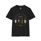T-Shirt — Grafisches T-Shirt mit Aufschrift „Vom Bienenstock ins Glas“