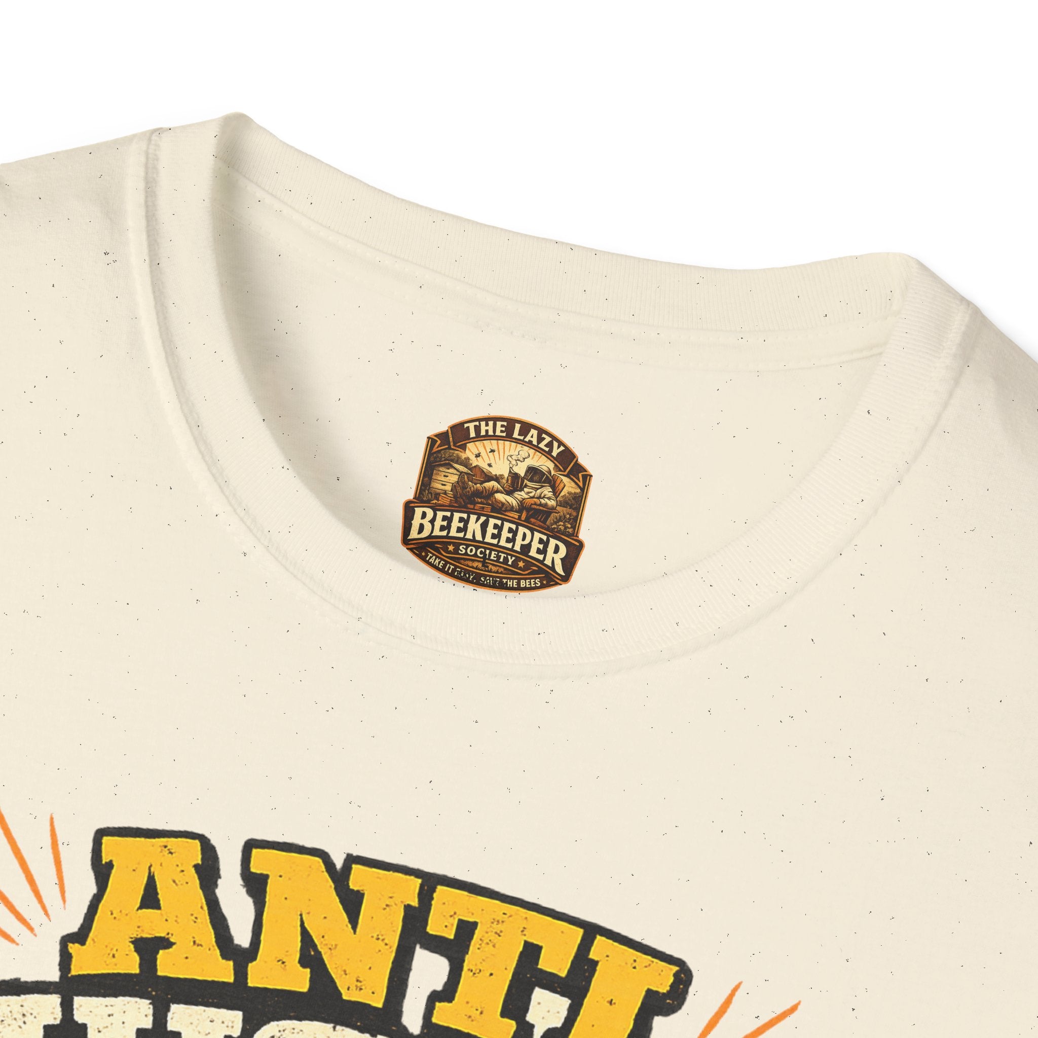 Anti-Hustle Imker T-Shirt – Schluss mit dem Stress, her mit dem Honig Grafik-T-Shirt