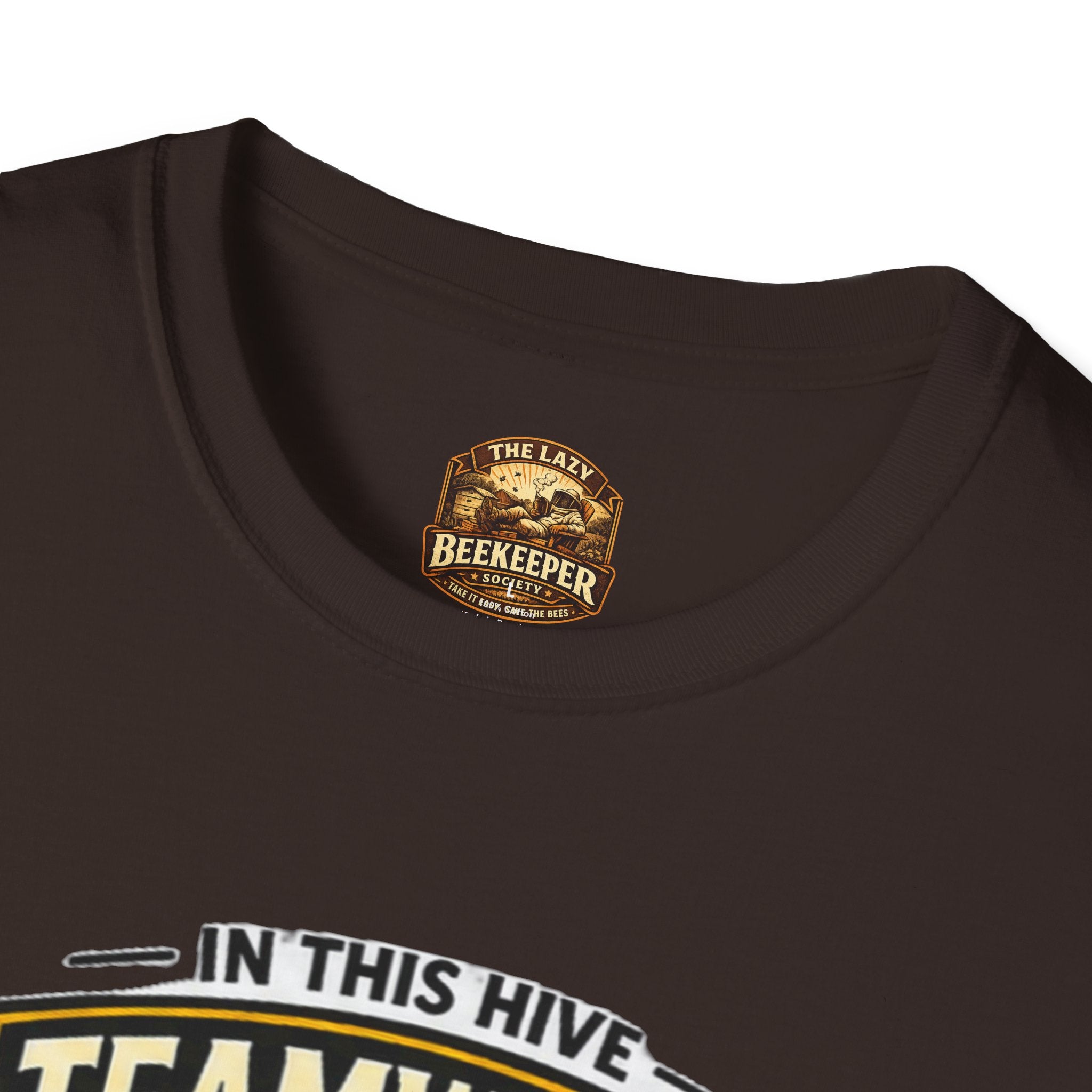 Teamwork Makes Honey T-Shirt — "In This Hive" Bee Graphic Tee