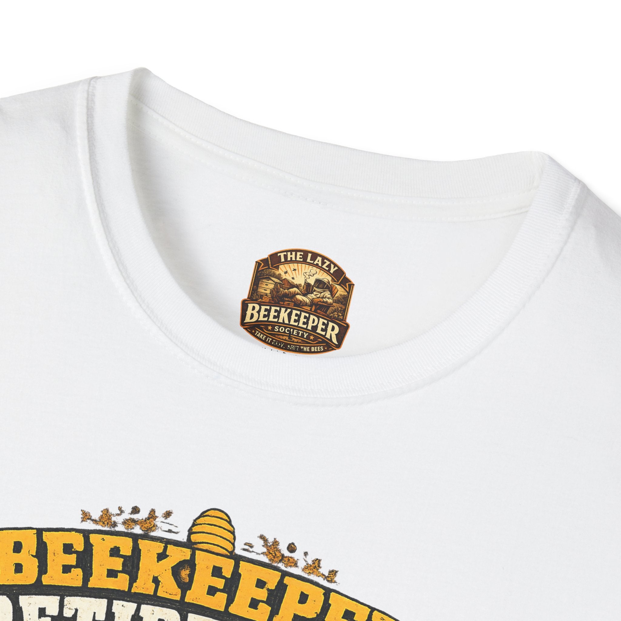 Beekeeper T-Shirt — "Retirement Plan Has Wings" Vintage Honey Farming Tee