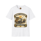 Honey Hauler T-Shirt — Vintage Bee Delivery Truck Graphic Tee