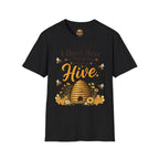 I Don't Have a Therapist I Have a Hive T-Shirt — Bee Lover Beekeeping Graphic Tee