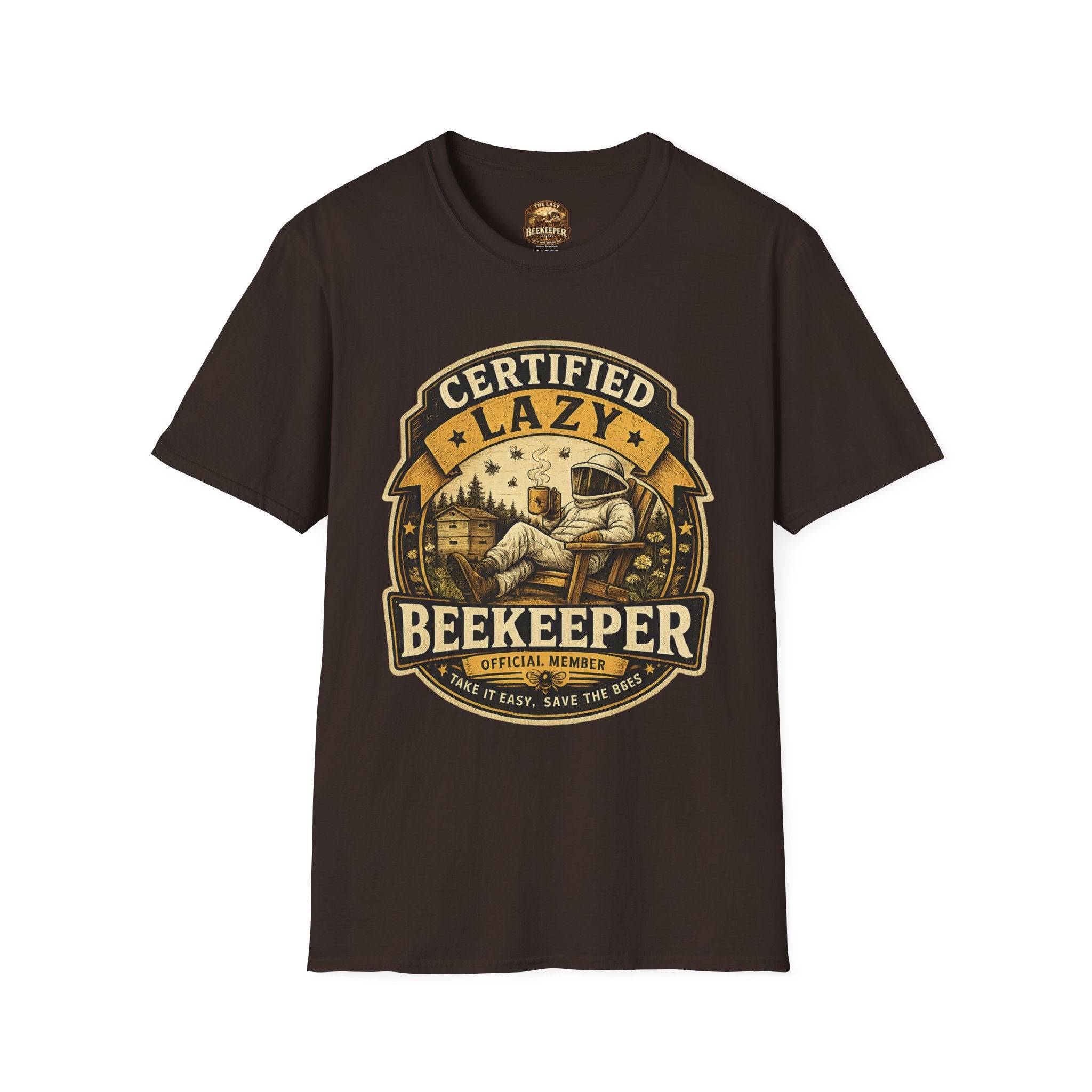 Certified Lazy Beekeeper T-Shirt