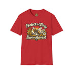 Protect the Tiny Bee T-Shirt — Ernte Retten Blumen-Grafik-T-Shirt