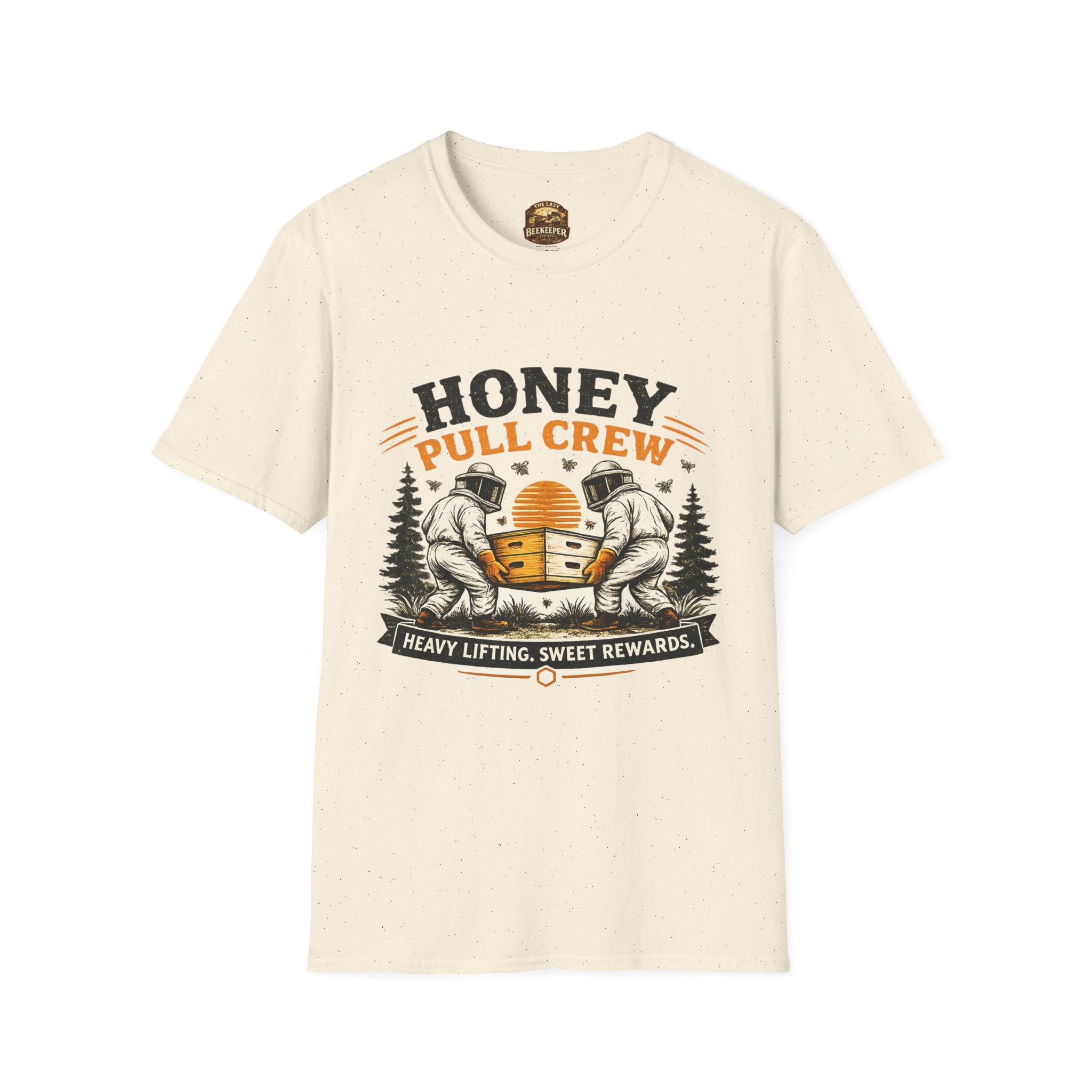 Honey Pull Crew T-Shirt – Imker-Crew-T-Shirt („Honey Pull Crew“)