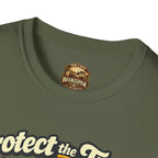Protect the Tiny Bee T-Shirt — Ernte Retten Blumen-Grafik-T-Shirt