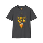 T-Shirt "Flüssiges Gold" – Grafik-T-Shirt "Roher Honig aus der Region"