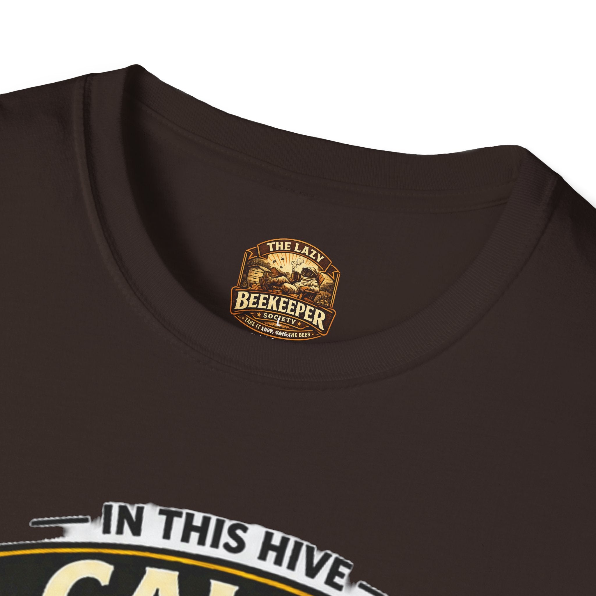 Calm in the Swarm T-Shirt — Bee Hive Calmness Graphic Tee