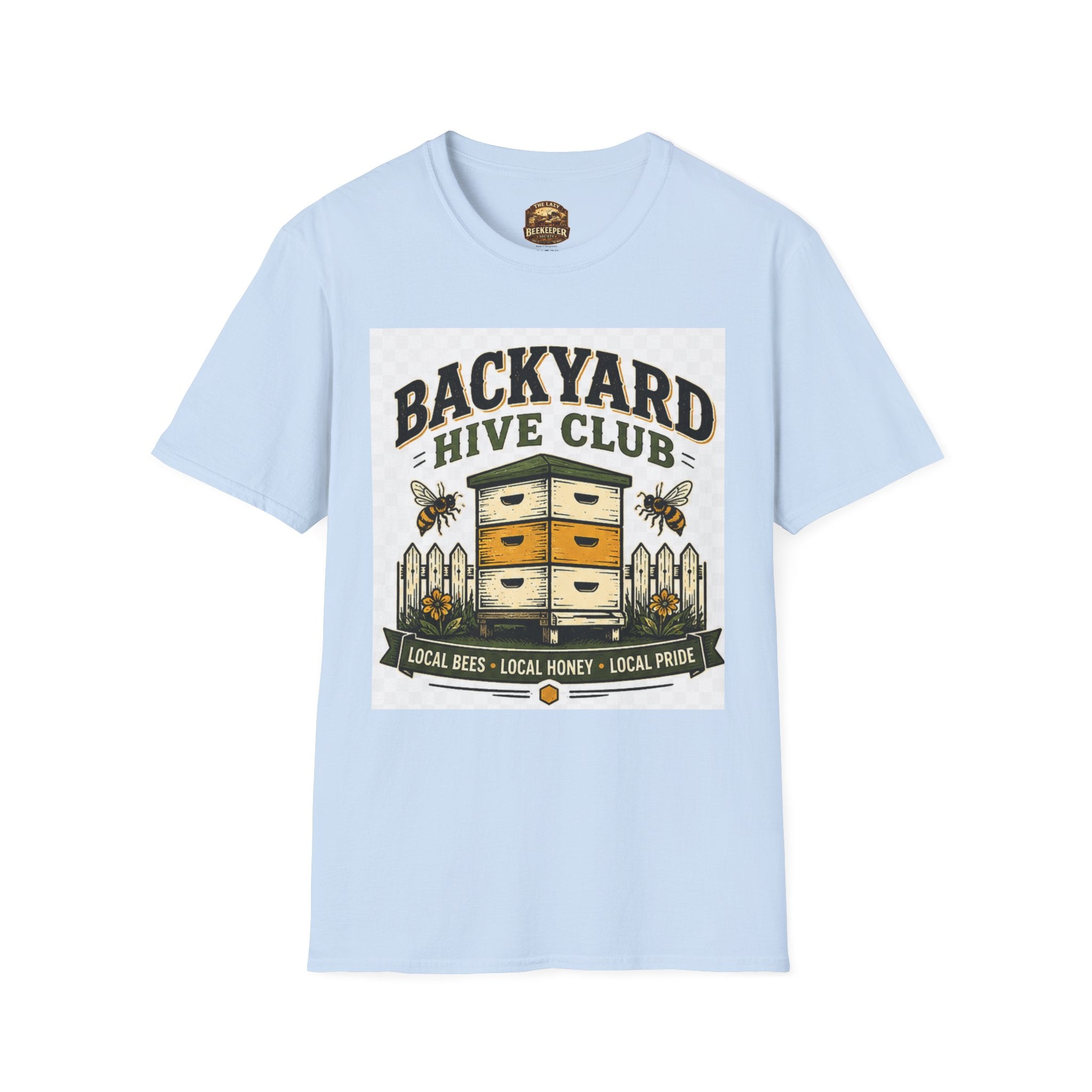 Backyard Hive Club T-Shirt — Beekeeper Honey Apiary Tee