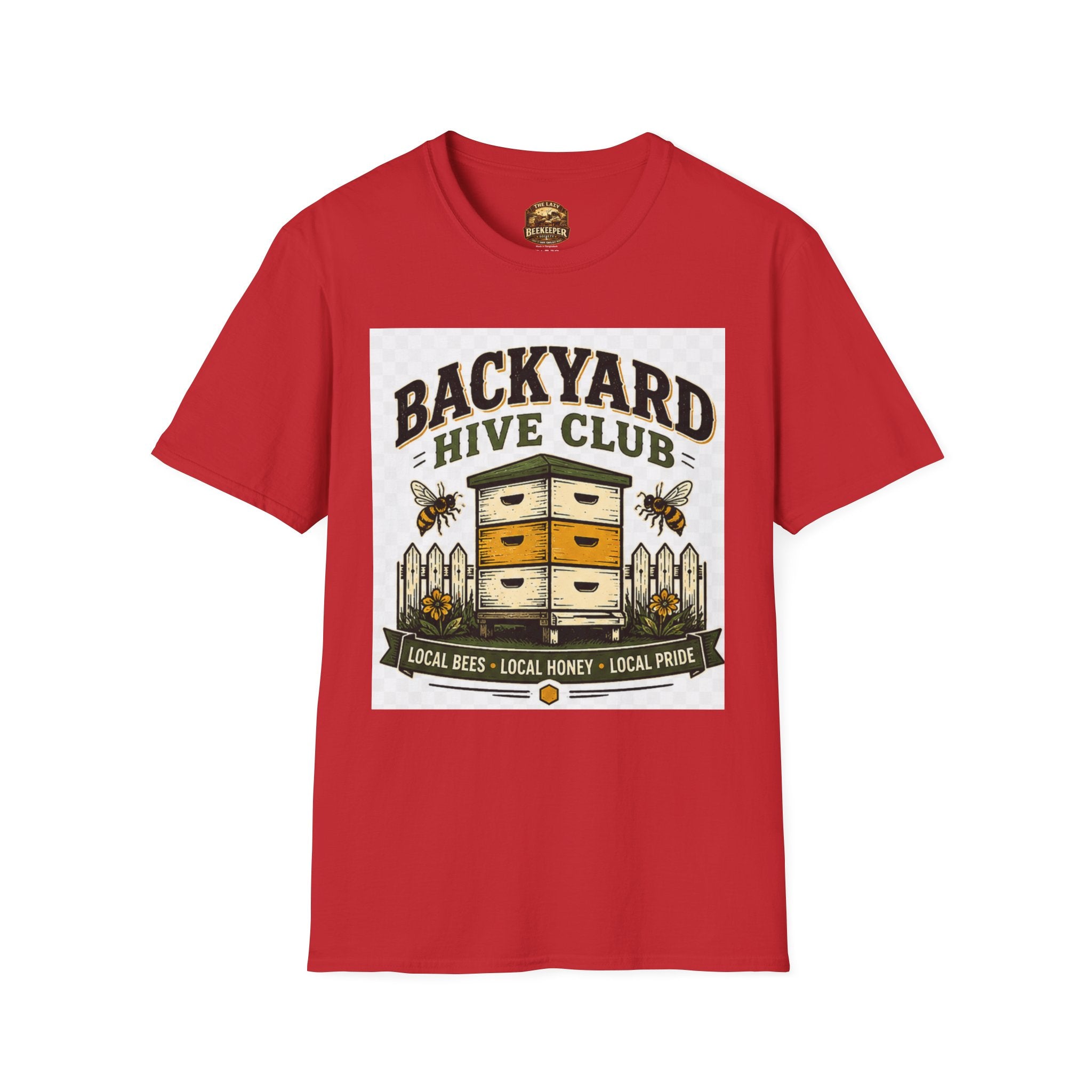 Backyard Hive Club T-Shirt — Beekeeper Honey Apiary Tee