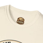 T-Shirt — Grafisches T-Shirt mit Aufschrift „Vom Bienenstock ins Glas“