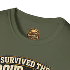 Group of Death Survivor T-Shirt — 'Survived the Group of Death' Soccer Tournament Shirt