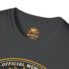 Lazy Beekeeper T-Shirt – „Offizielles Mitglied“ Honigbienen-Grafik-T-Shirt