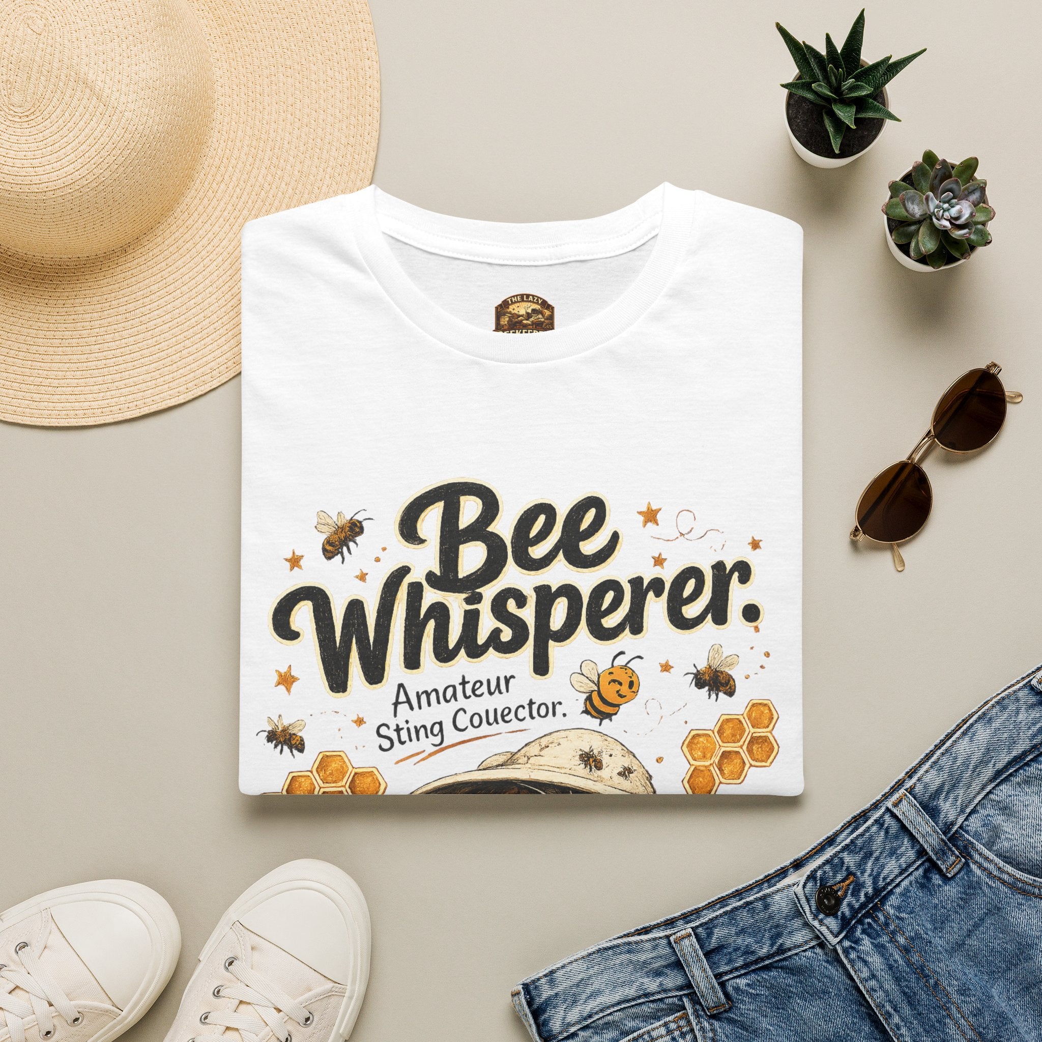 Bee Whisperer T-Shirt — Amateur Sting Conductor Beekeeper Tee