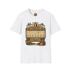 Honigernte-Vorhersage T-Shirt – Imker-Wettergrafik im Vintage-Stil