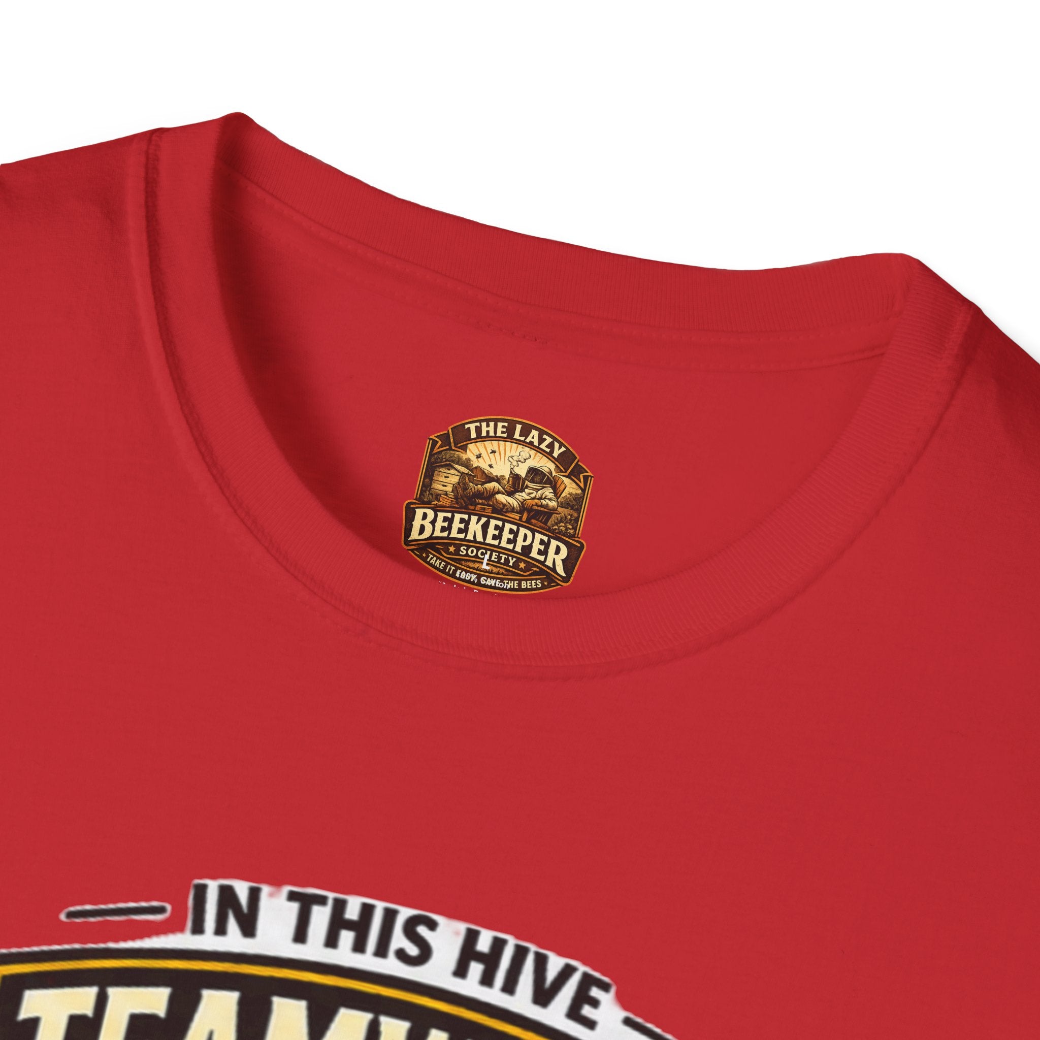 Teamwork Makes Honey T-Shirt — "In This Hive" Bee Graphic Tee