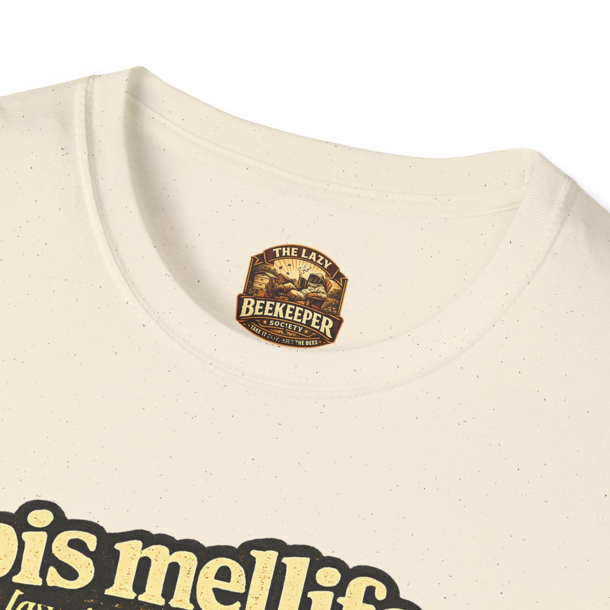 Apis Mellifera Bee Definition T-Shirt — Honey Bee Illustration & Conservation Quote