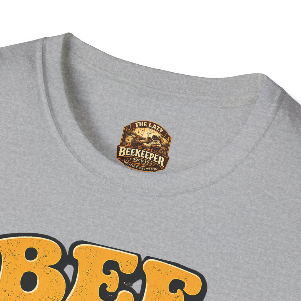 Bee Cool T‑Shirt — Vintage Retro Bee Graphic (“Bee Cool, Don’t Swarm”)