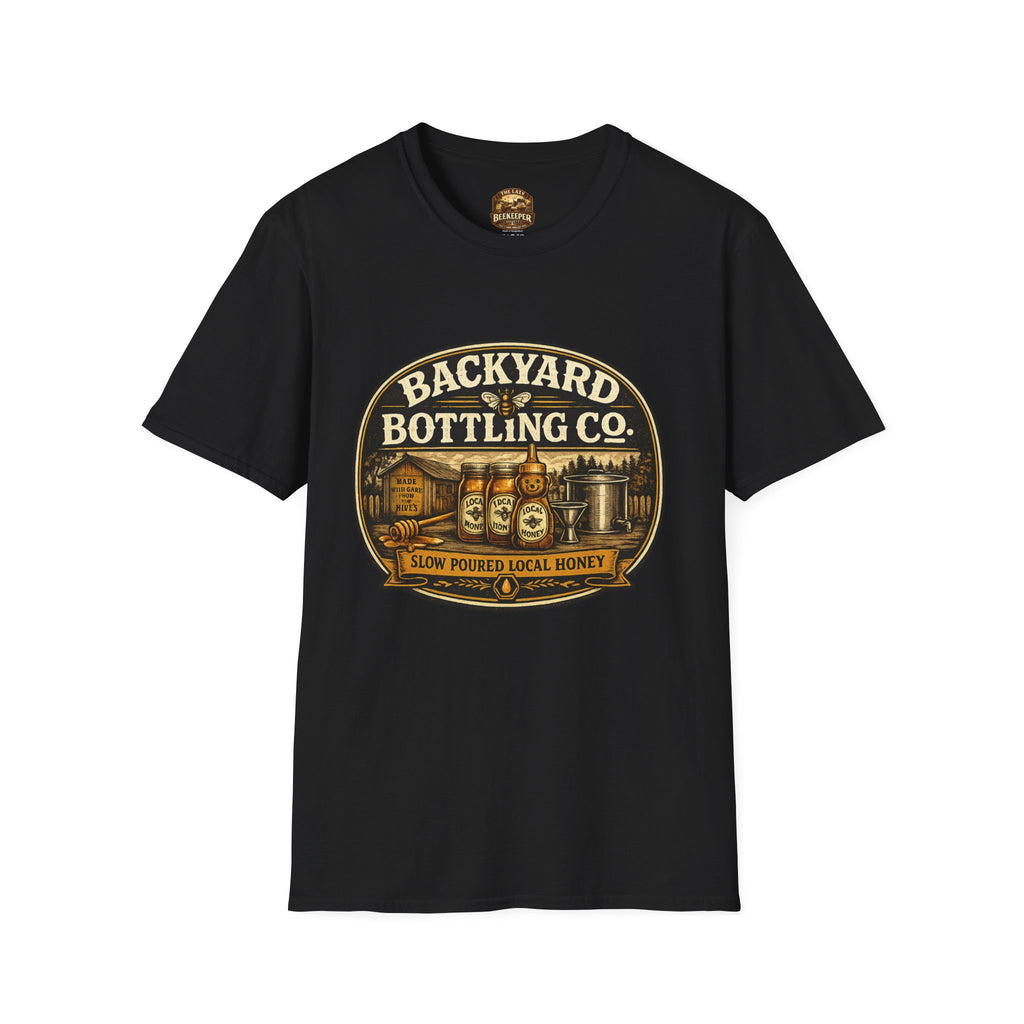 Backyard Bottling Co. T-Shirt – Vintage Homebrew Logo Shirt