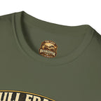 T-Shirt „Pull Frames Drink Coffee“ – Imker Kaffee & Waben Grafik-T-Shirt