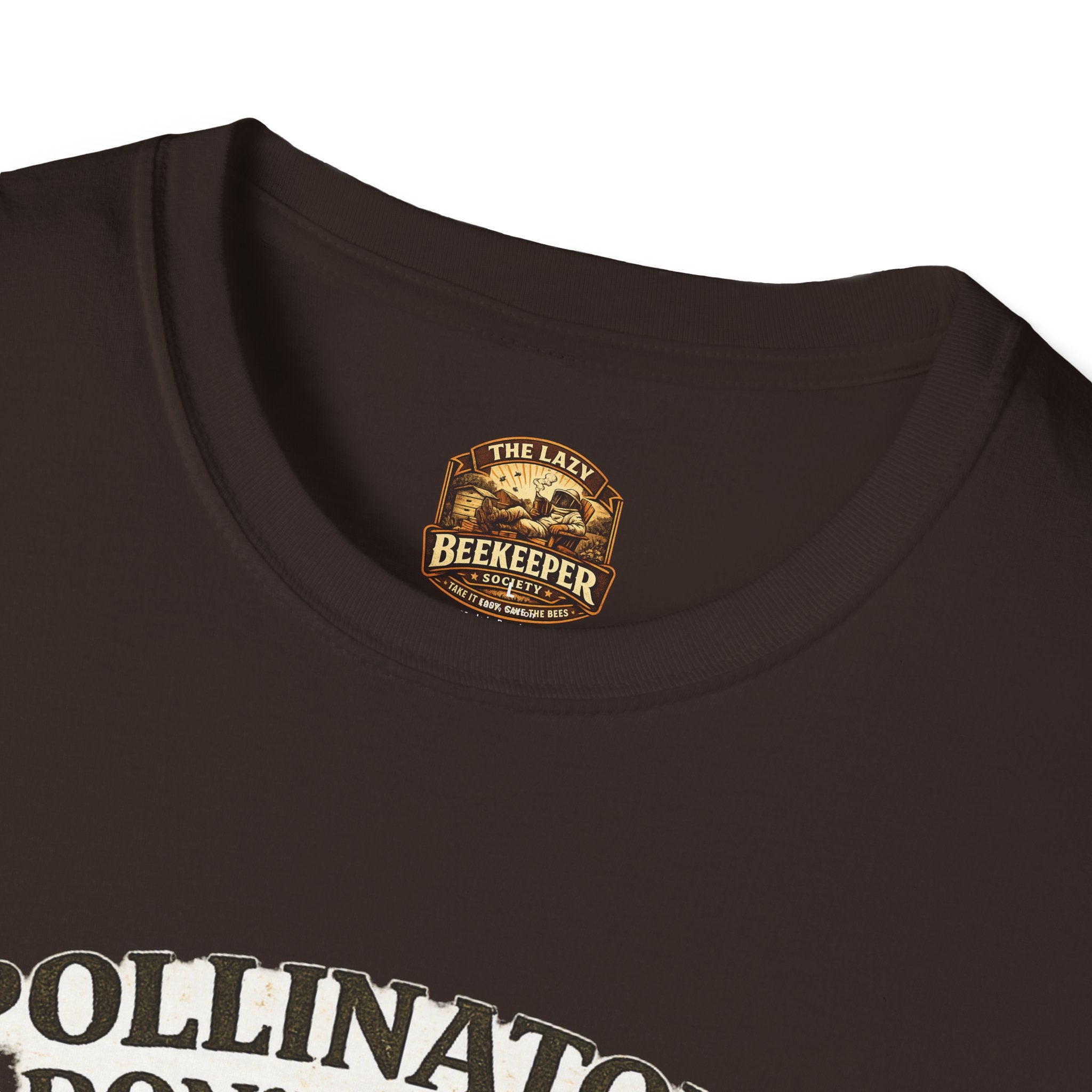 T-Shirt — "Pollinators Don't Need Slogans, They Need Wildflowers" Eco Garden Tee