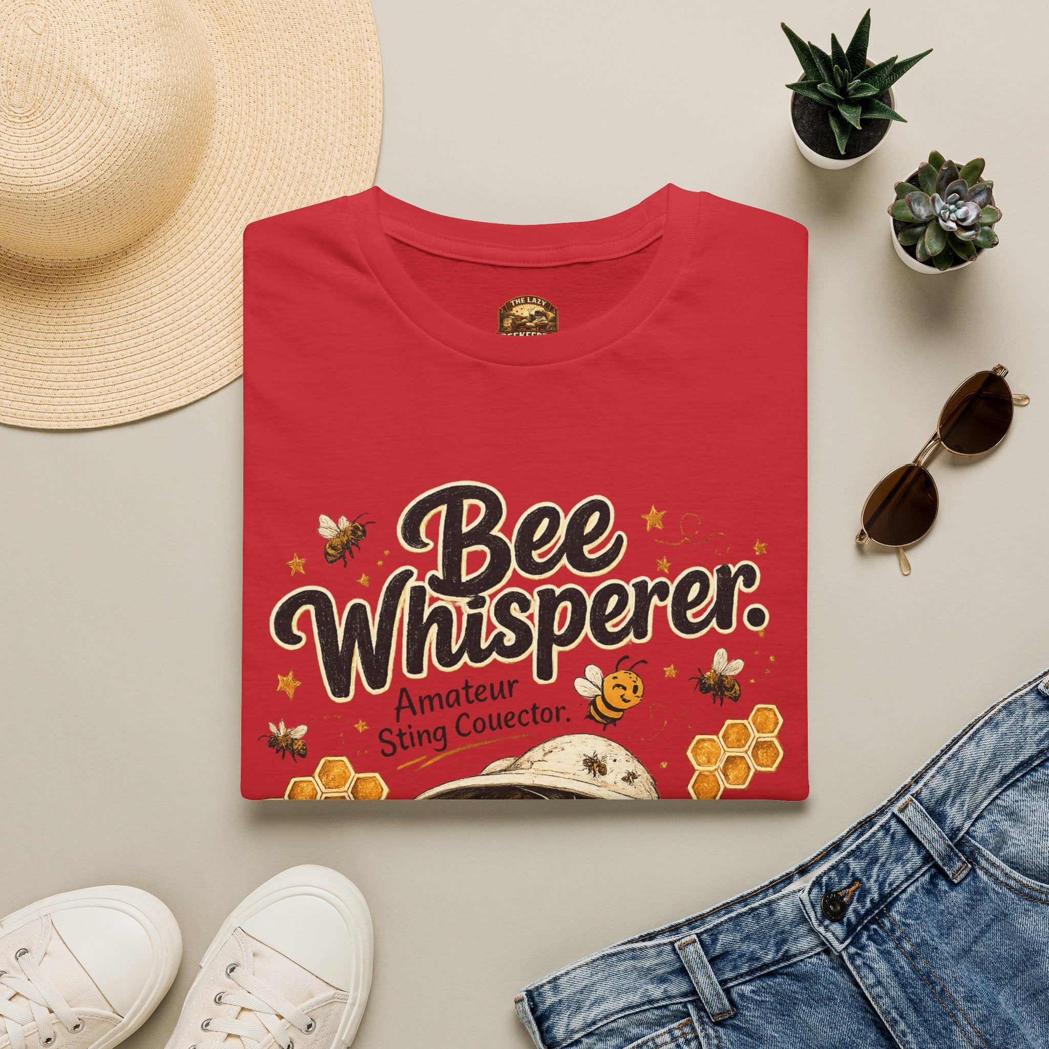 Bee Whisperer T-Shirt — Amateur Sting Conductor Beekeeper Tee