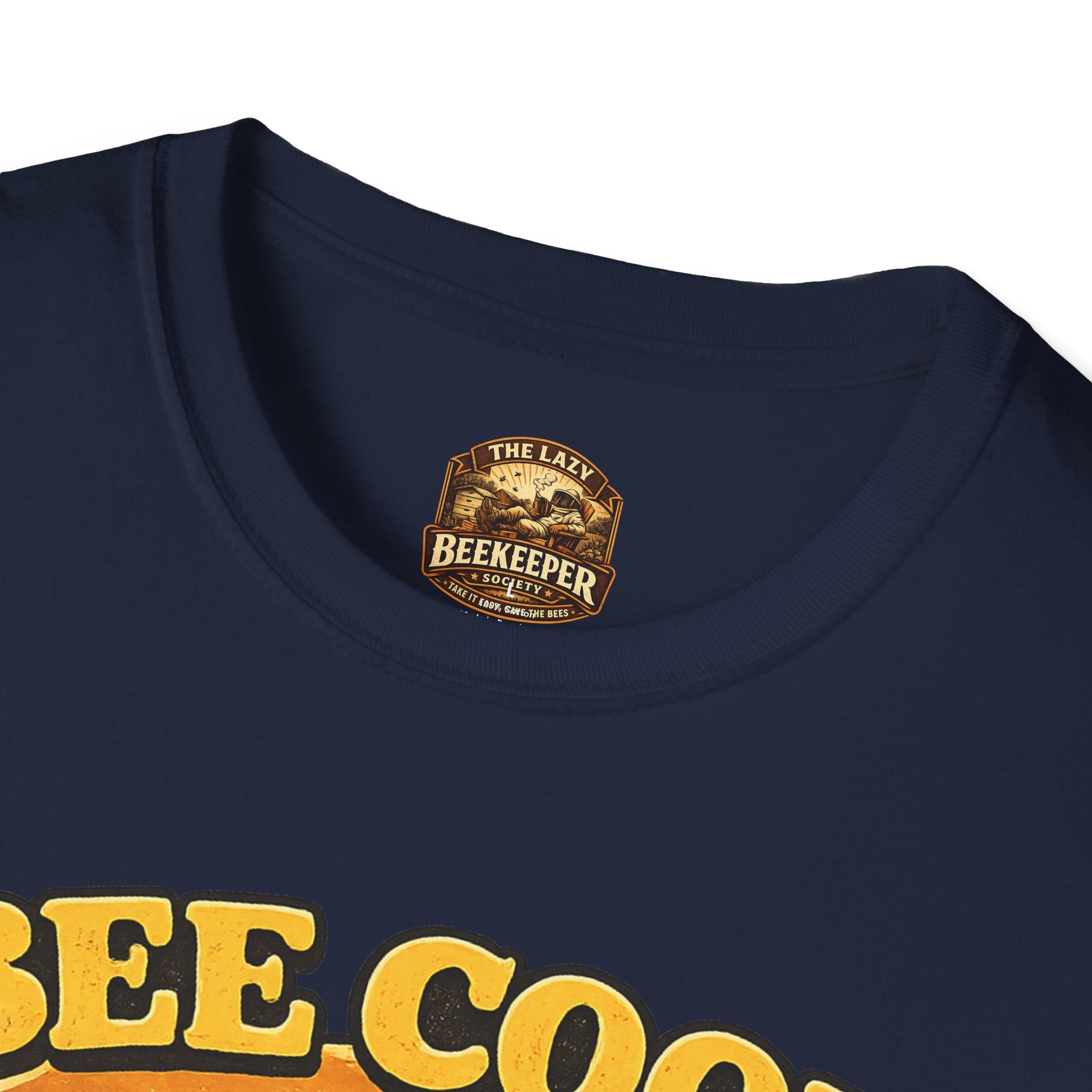 Bee Cool T-Shirt — Retro 'Bee Cool, Don't Swarm' Graphic Tee