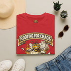 T-Shirt — "Rooting for Chaos" Bee Graphic Tee (That the Bracket Burn)