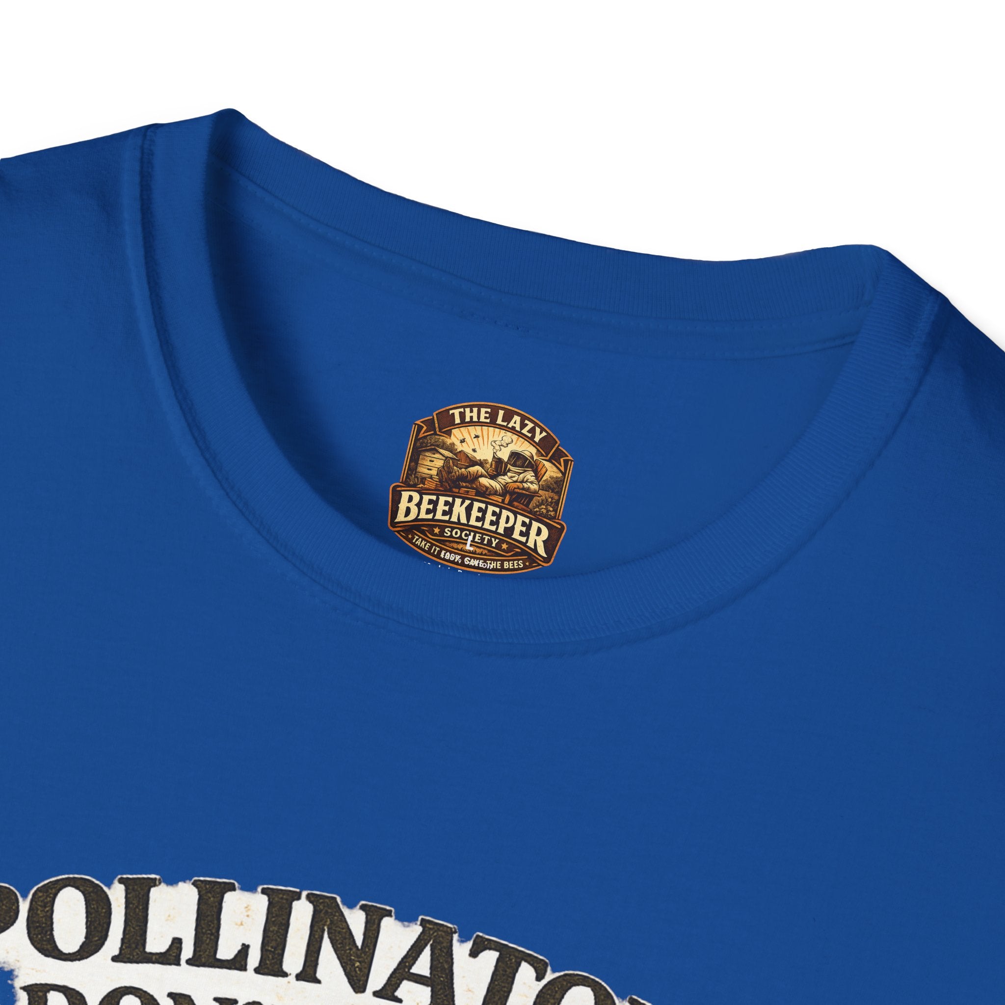 T-Shirt — "Pollinators Don't Need Slogans, They Need Wildflowers" Eco Garden Tee