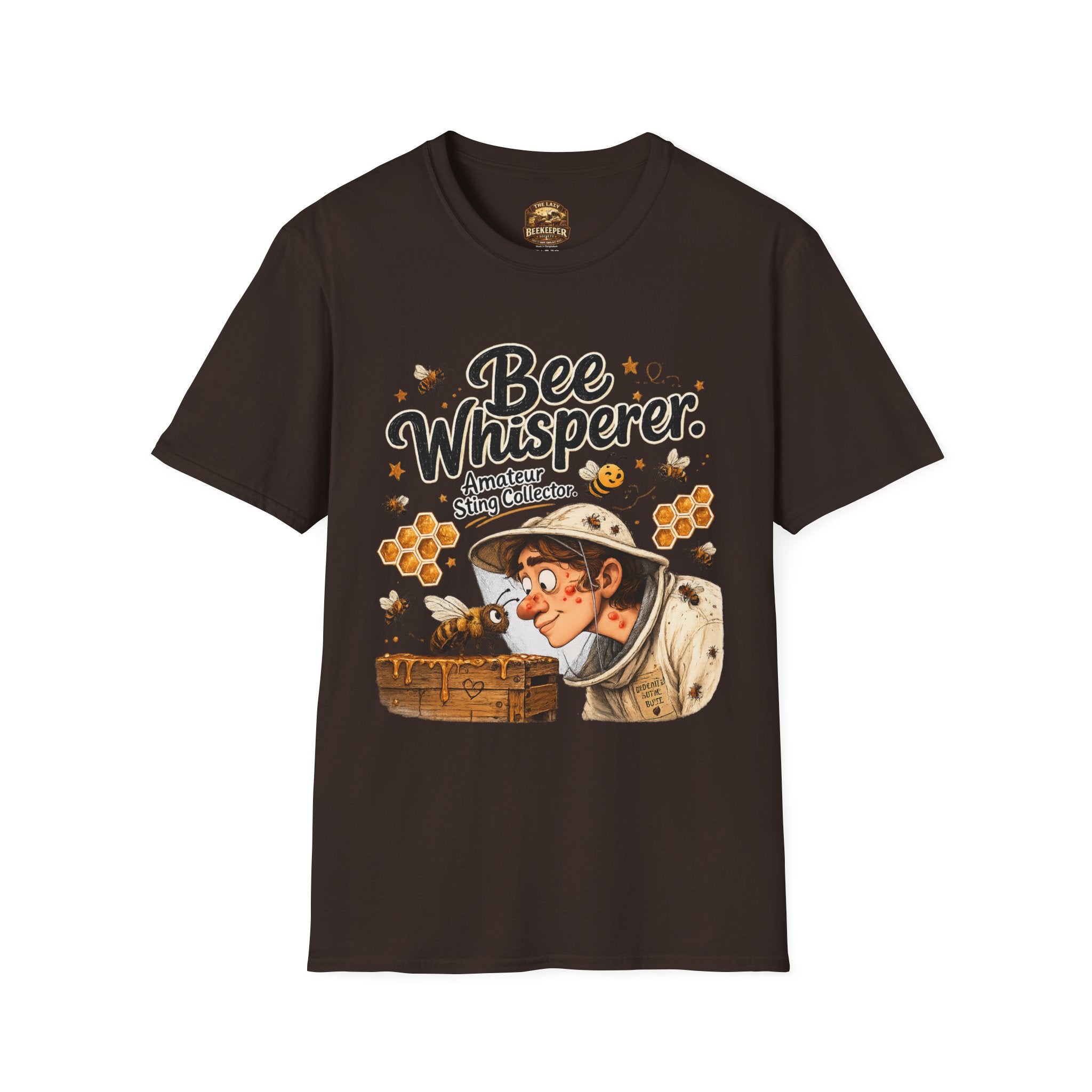 Bee Whisperer T‑Shirt — Amateur Sting Collector Beekeeper Shirt