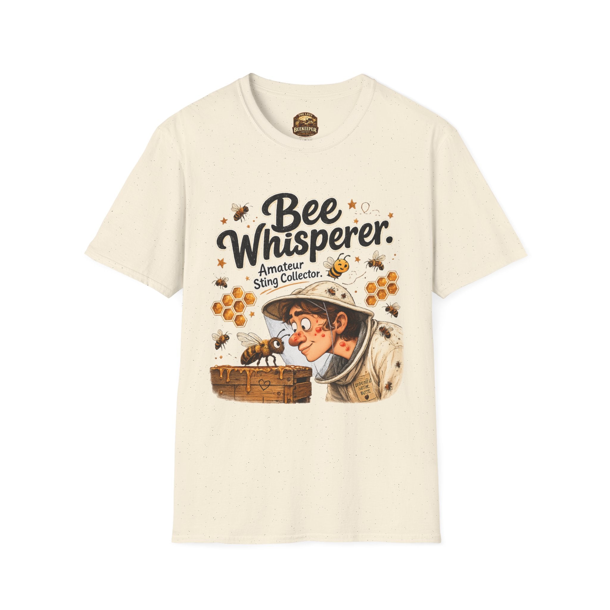 Bee Whisperer T‑Shirt — Amateur Sting Collector Beekeeper Shirt