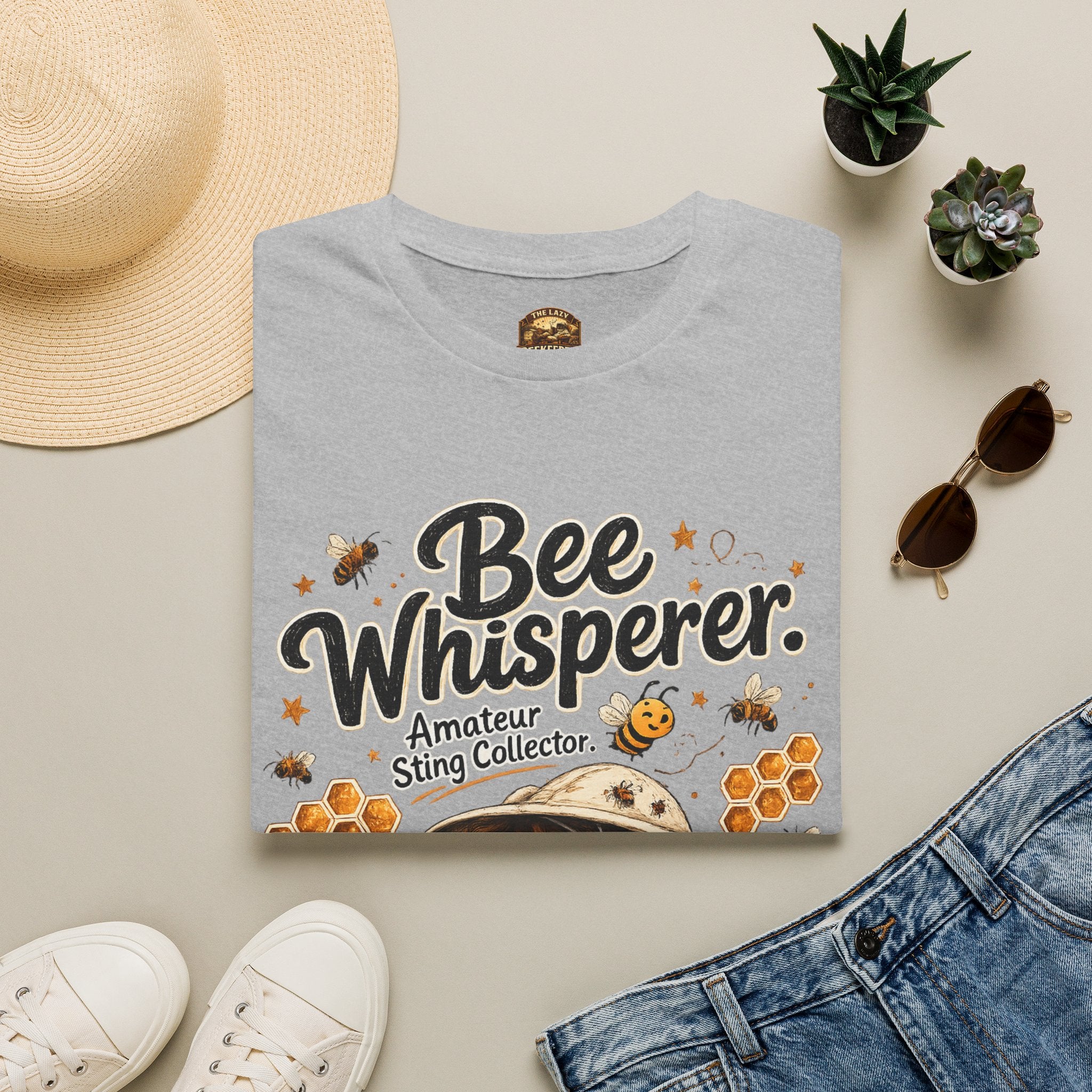 Bee Whisperer T‑Shirt — Amateur Sting Collector Beekeeper Shirt