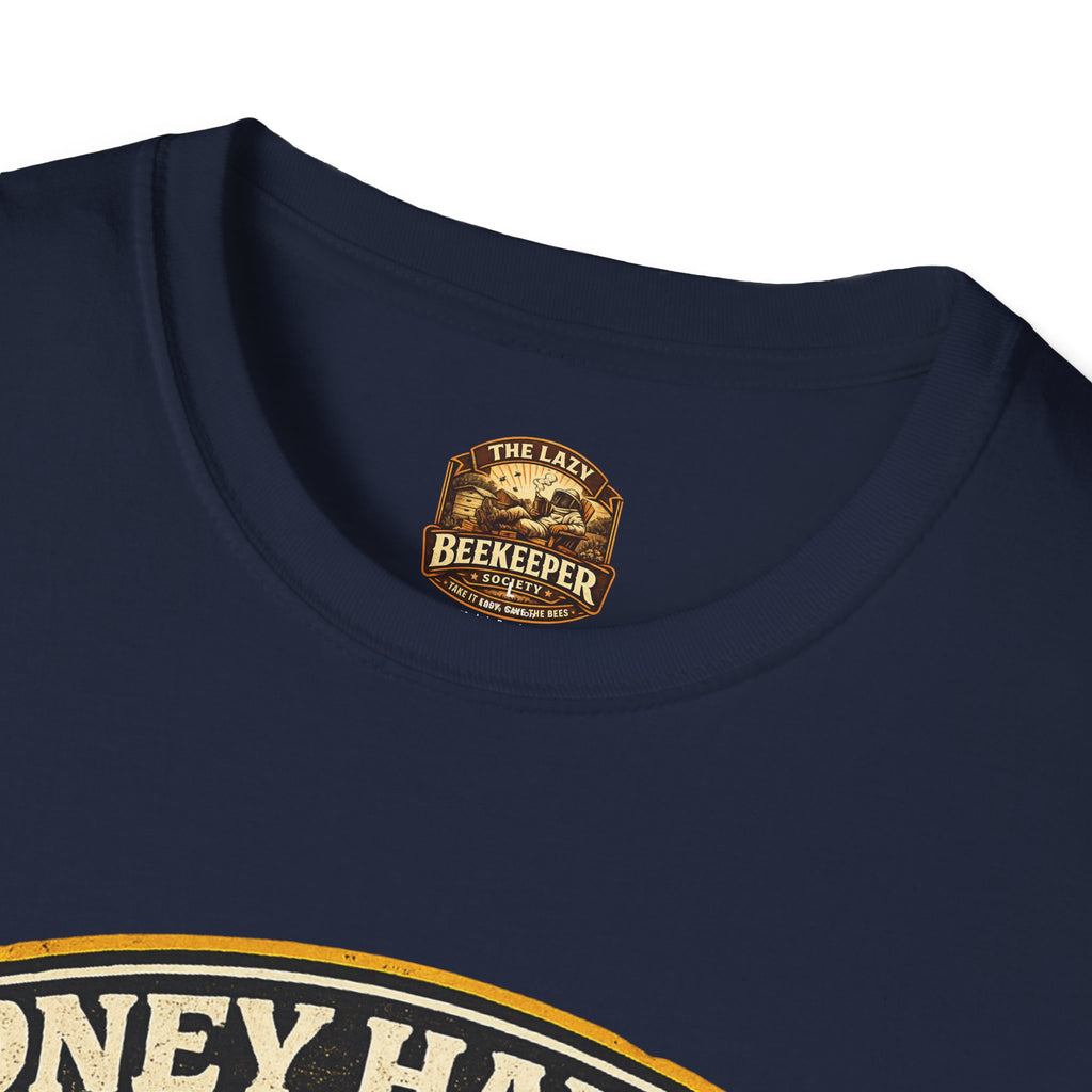Honey Hauler T-Shirt — Vintage Bee Delivery Truck Graphic Tee