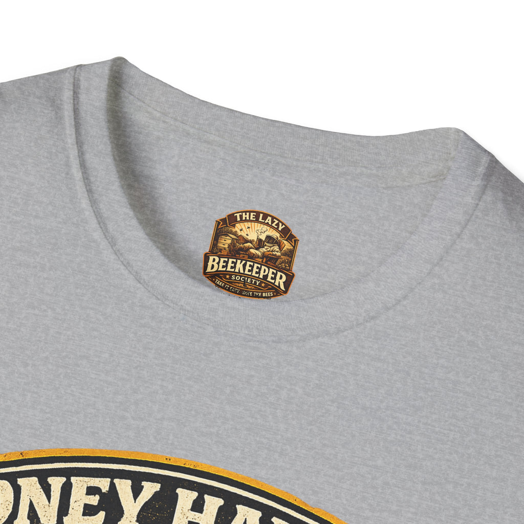 Honey Hauler T-Shirt — Vintage Bee Delivery Truck Graphic Tee