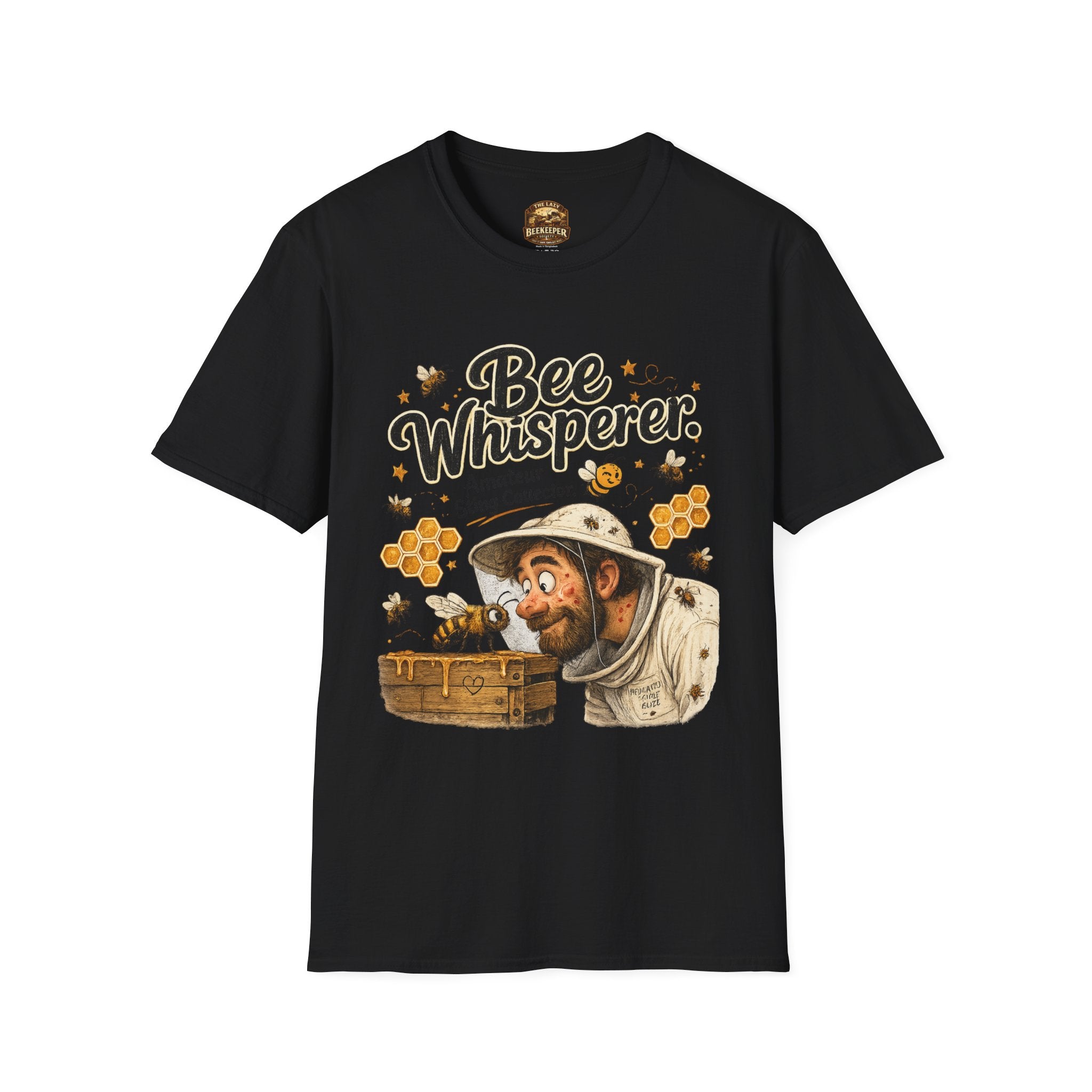 Bee Whisperer T-Shirt — Amateur Sting Conductor Beekeeper Tee