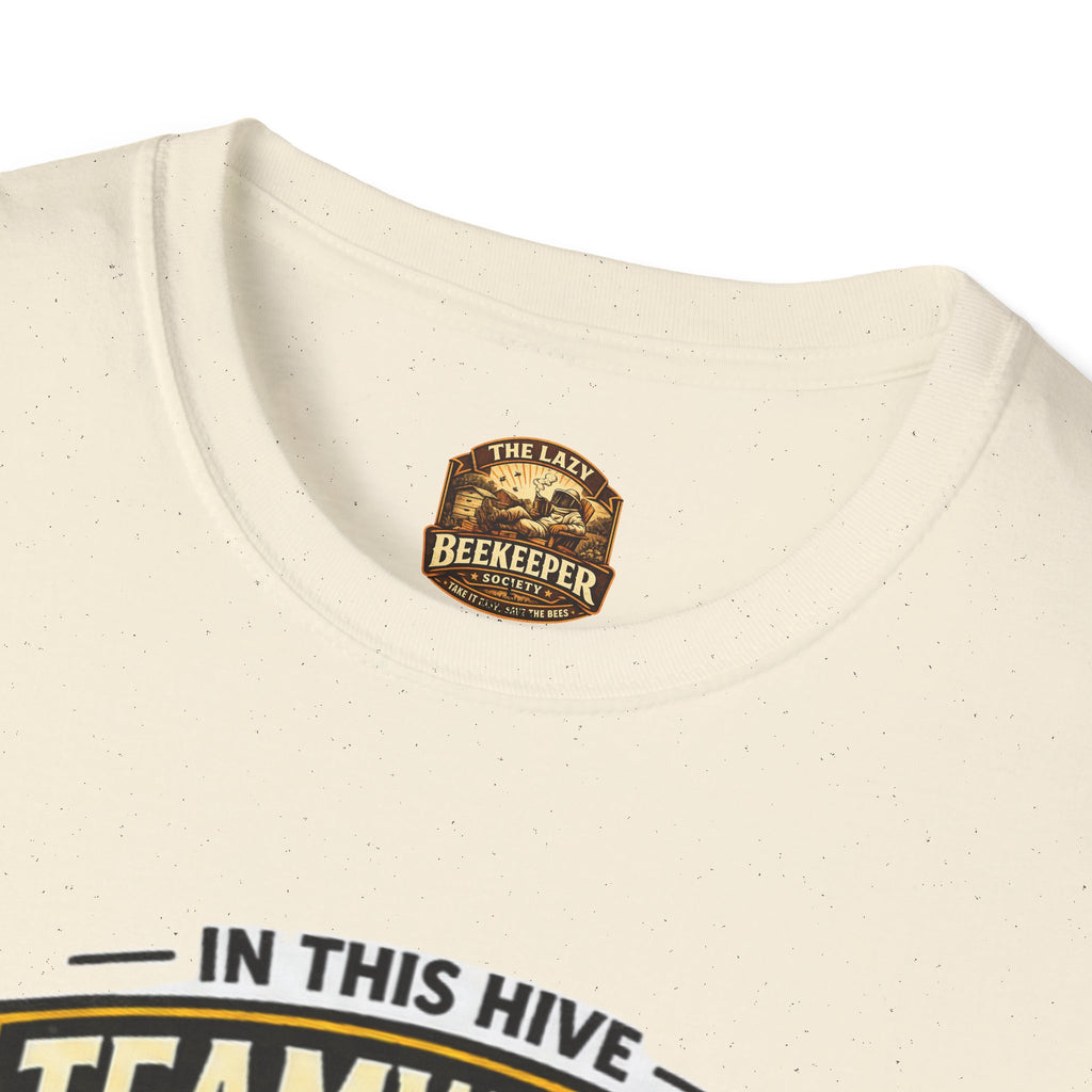 Teamwork Makes Honey T-Shirt — "In This Hive" Bee Graphic Tee