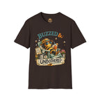 Buzzed & Unbothered Biene T-Shirt – Retro Relaxed Grafik T-Shirt