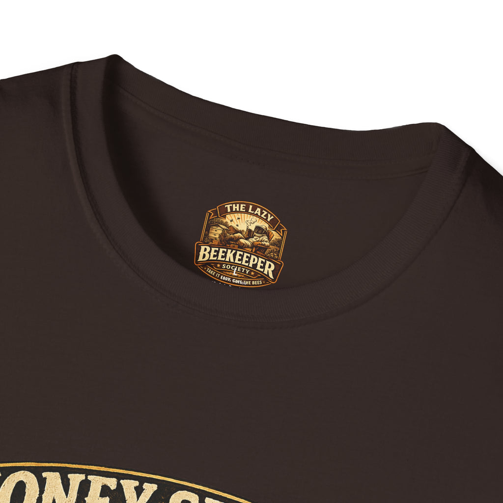Honey Season Never Sleeps T-Shirt — Beekeeper Vintage Graphic Tee