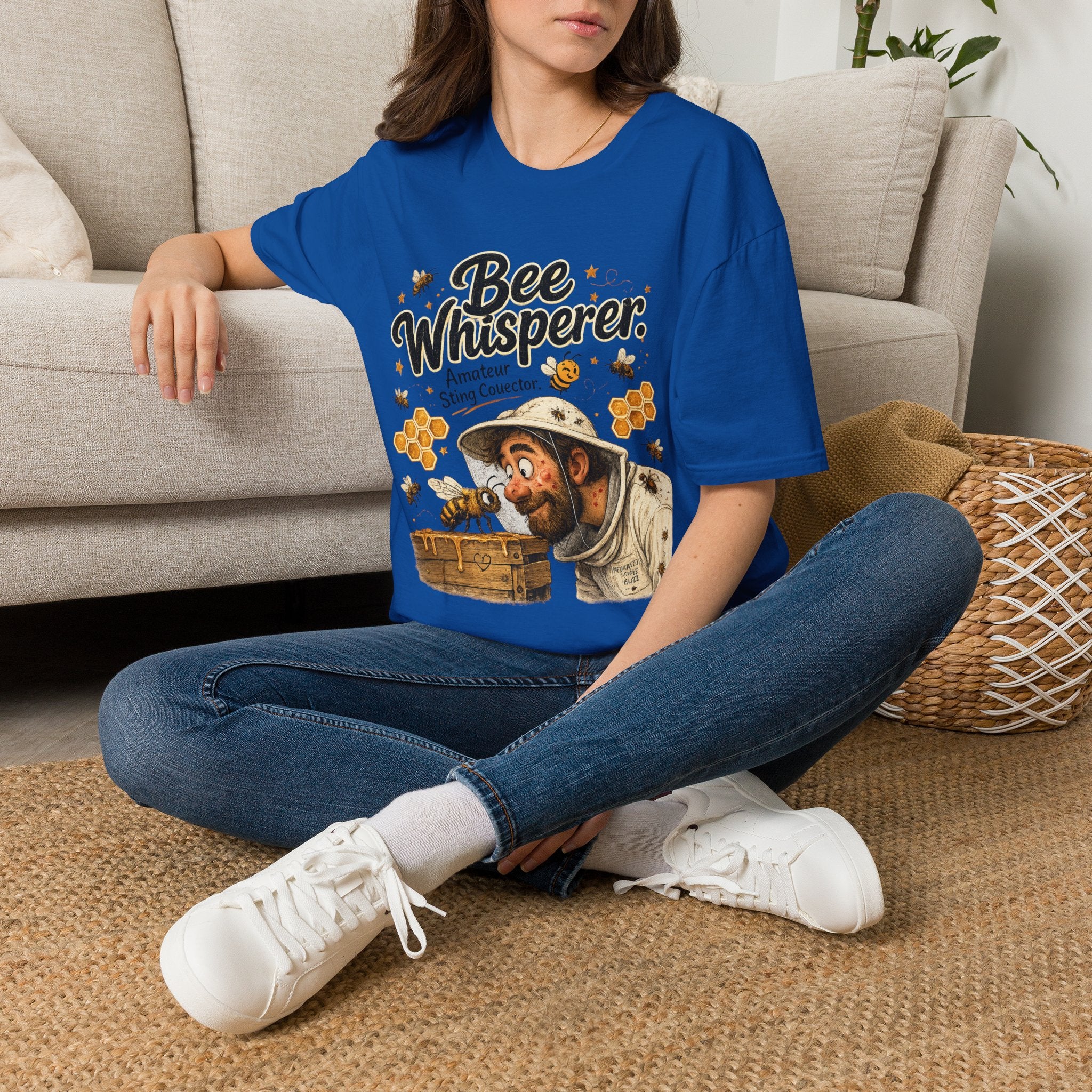 Bee Whisperer T-Shirt — Amateur Sting Conductor Beekeeper Tee