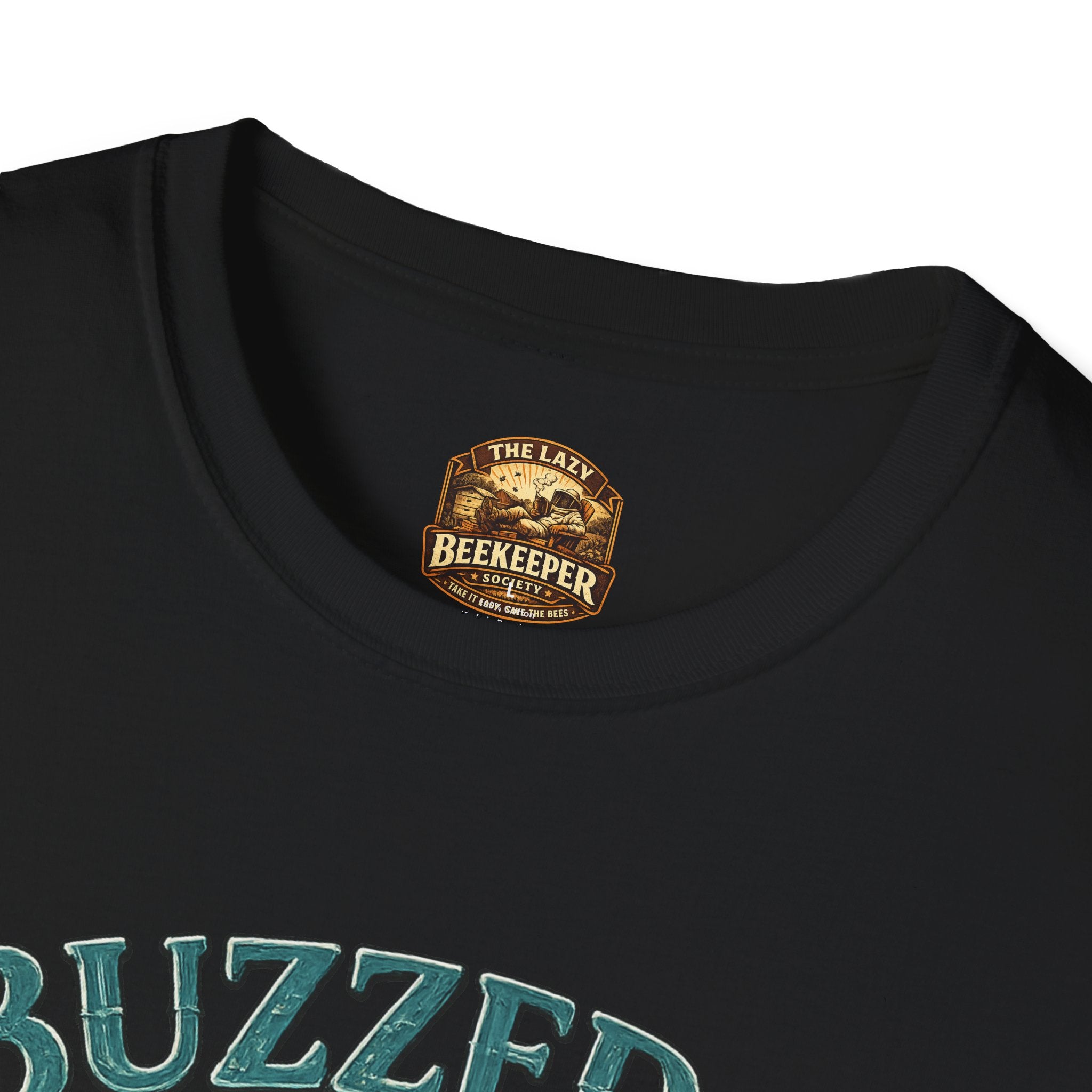 Buzzed & Unbothered Bee T-Shirt — Retro Relaxed Graphic Tee