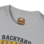 Backyard Honey Boss T-Shirt — Beekeeper CEO Liquid Gold Tee