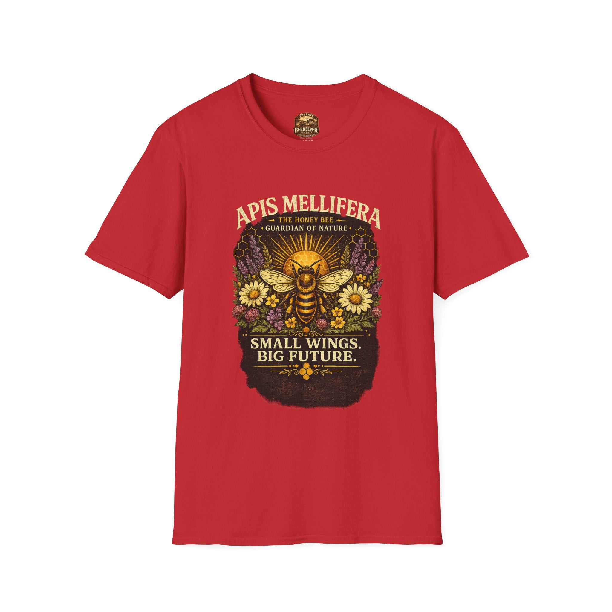 Bee Guardian T‑Shirt — "Apis Mellifera: Small Wings, Big Future" Eco Nature Tee