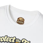 Protect the Tiny Bee T-Shirt — Ernte Retten Blumen-Grafik-T-Shirt