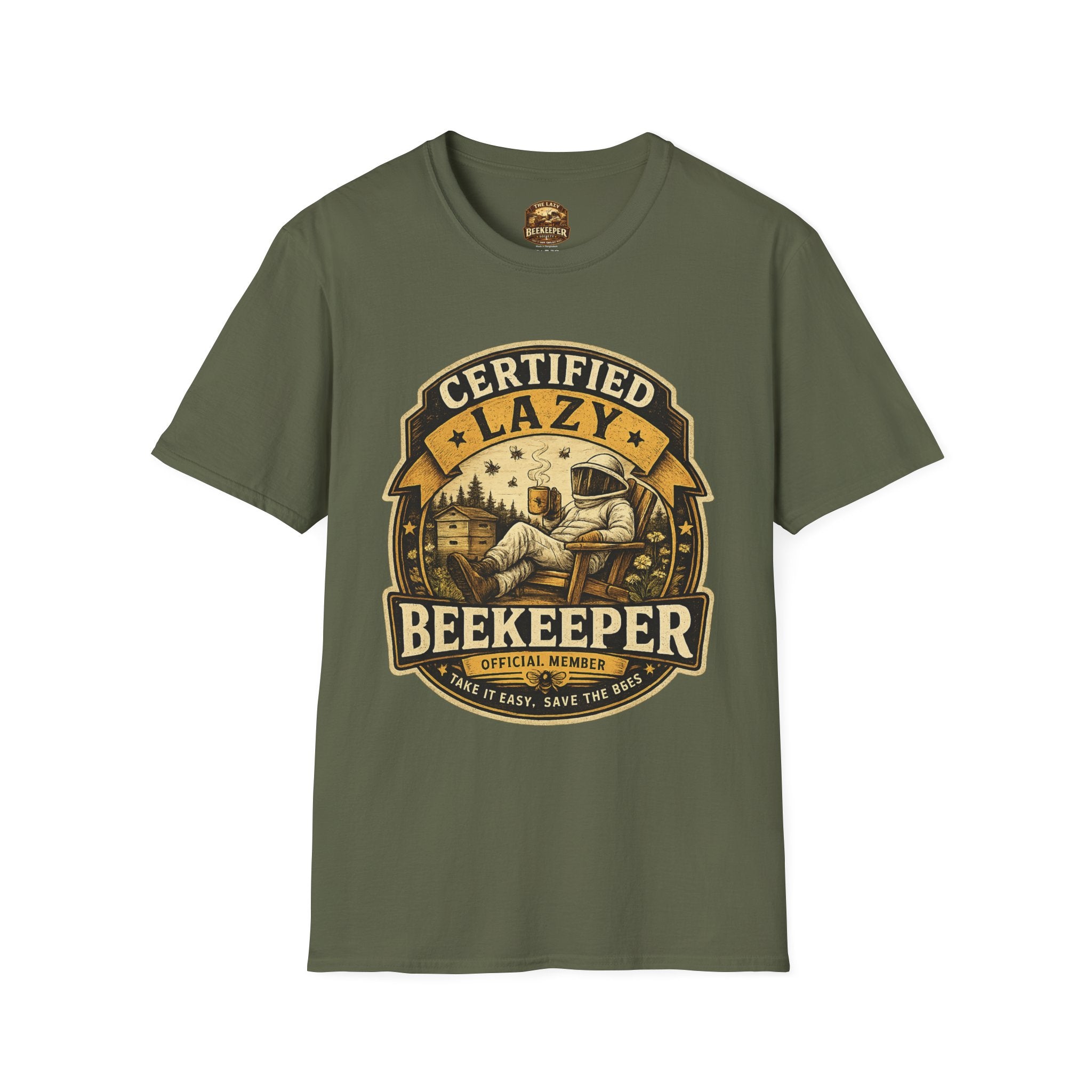 Certified Lazy Beekeeper T-Shirt